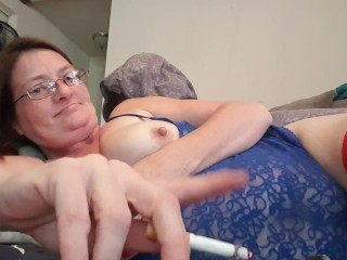 Smoking another one.