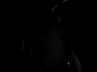 Sneaky pee in the dark outside