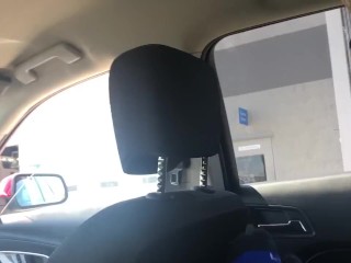 socked feet at walmart auto centre