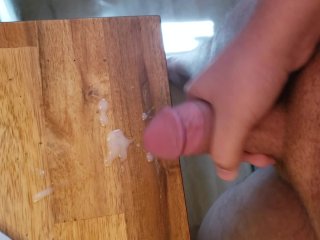 Soft To Hard Teen Throbbing Cock