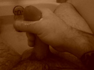 Solo Male After Cum Stroke