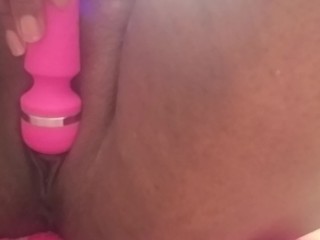 Squirting all over my dildo
