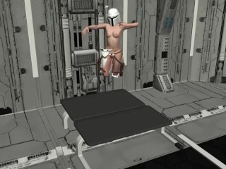 STAR WARS PARODY ZERO GRAVITY STRIP SHOW