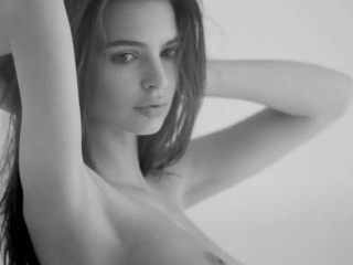Steve shaw photographie Emily Ratajowski pour treats magazine