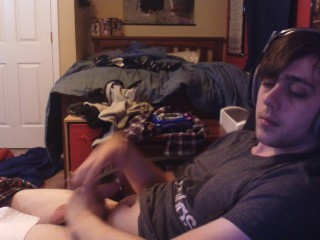 Strokin My Cock After A Long Day