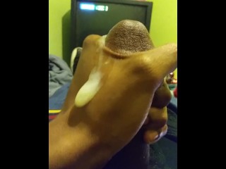Stroking my staff