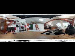 Superbabe ornella morgan 3DVR360 backstage video before masturbation record