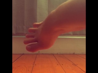 Taking off Sexy Knee High Sock