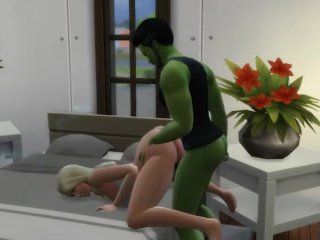 the hulk getting it in sims 4