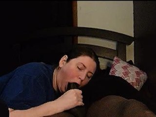 thick amazon gives wild blowjob to bbc boyfriend