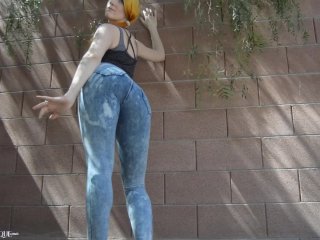 Throwback: the FIRST jeans fetish clip I ever made
