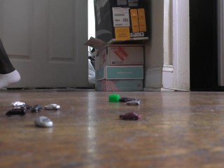 Tinies vs my Colossal Socks