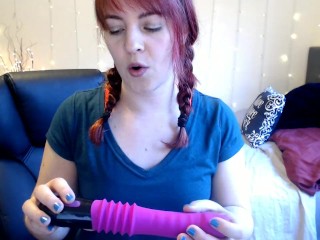 Toy Review - Sammors SHEQU 10 vibration mode thrusting dildo vibrator