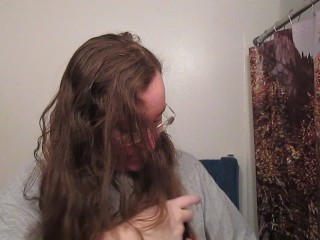 Trimming Long Curly Hair