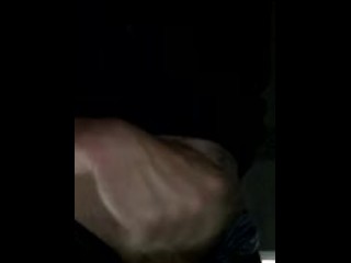 Under a highway jerk off