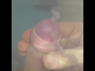 Underwater masturbation with slo-mo orgasm