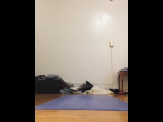 vlog #80 naked yoga with a focus on my head
