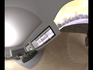 VR 360 Sucking Ghost Cock
