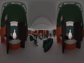 VR Breast expansion Bank Scene