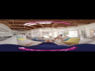 VR PORN - Big tits Latine Tease and Masturbate