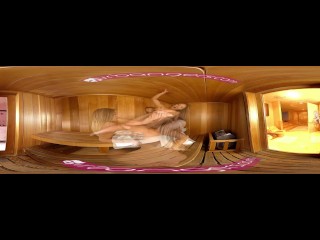 VR PORN - Jaye Steaming the Sauna with Exotic Asian Ayumi Anime's Hot Body