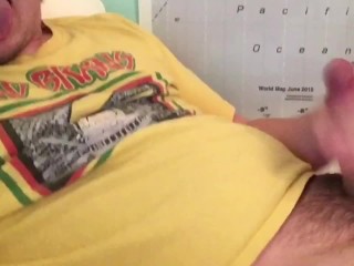 Was My Third Cumshot of the Day! Got a Cum Rating by Femdom Camgirl CEI