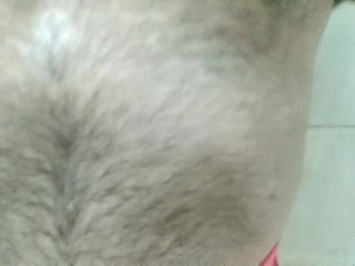 Wearing only this