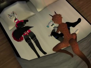 Well Stuffed Kitty - Threesome Fun (M)(M)(F)
