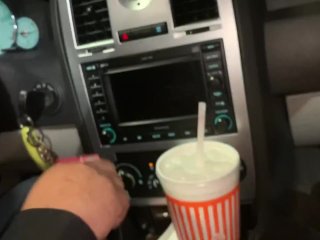 Whataburguer drive through diosaera and zeus haciendo door dash
