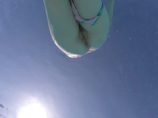When at the community pool
