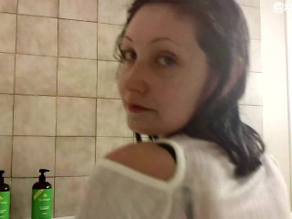 White Business Suit Wetlook