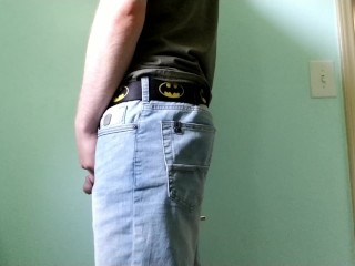 Young Guy peeing