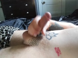 Young twink masturbating